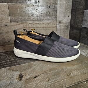 Crocs Literide Size 9 Slip On Mesh Flats Sneakers Comfy Lightweight Casual